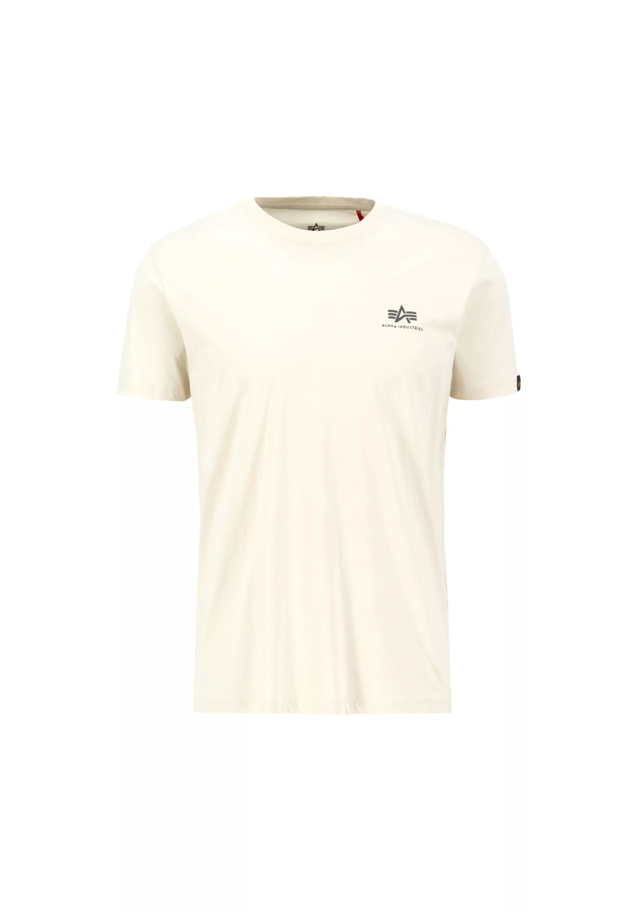 Alpha Industries T-Shirt "Alpha Industries Men - T-Shirts Basic T Small Log günstig online kaufen