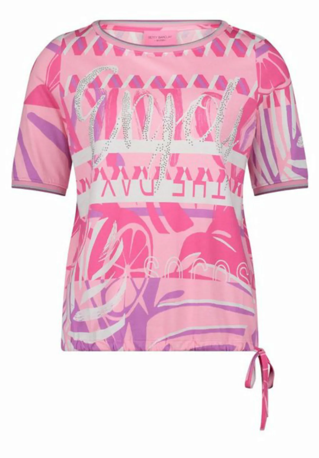 Betty Barclay T-Shirt Shirt Kurz 1/2 Arm, Rosé/White günstig online kaufen