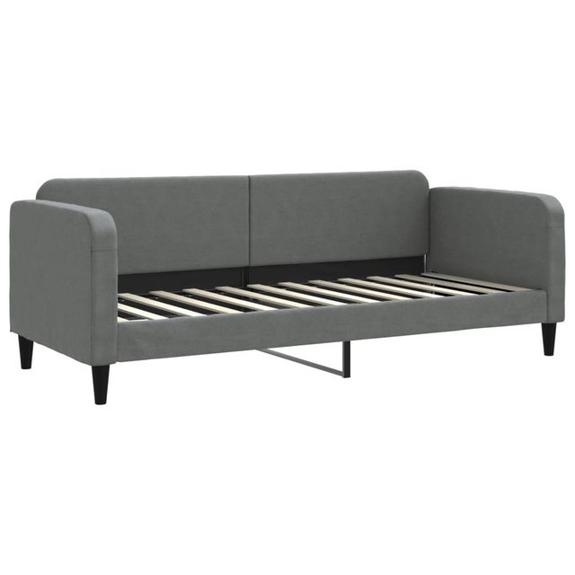 vidaXL Gästebett Tagesbett Dunkelgrau 80x200 cm Stoff Gästebett Gästecouch günstig online kaufen