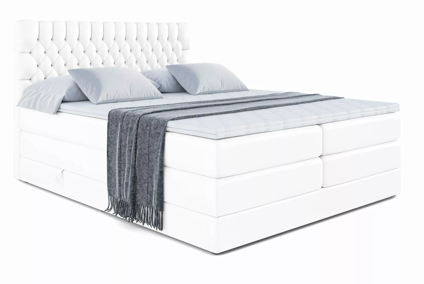 ALTDECOR Boxspringbett SERENE KING (Multipocket-Matratze H4, günstig online kaufen