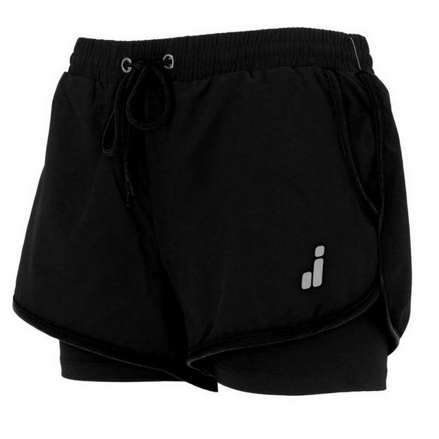 Joluvi Shorts Damen-Sportshorts Joluvi Meta Duo Schwarz günstig online kaufen