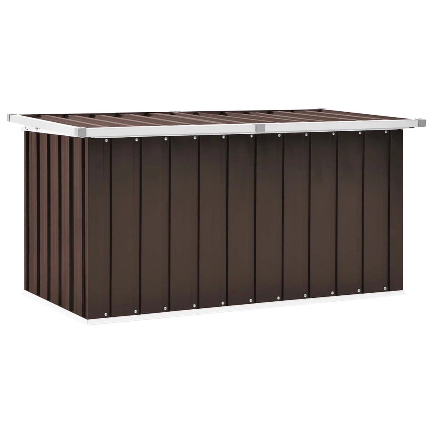 furnicato Gartenbox Braun 129 x 67 x 65 cm günstig online kaufen