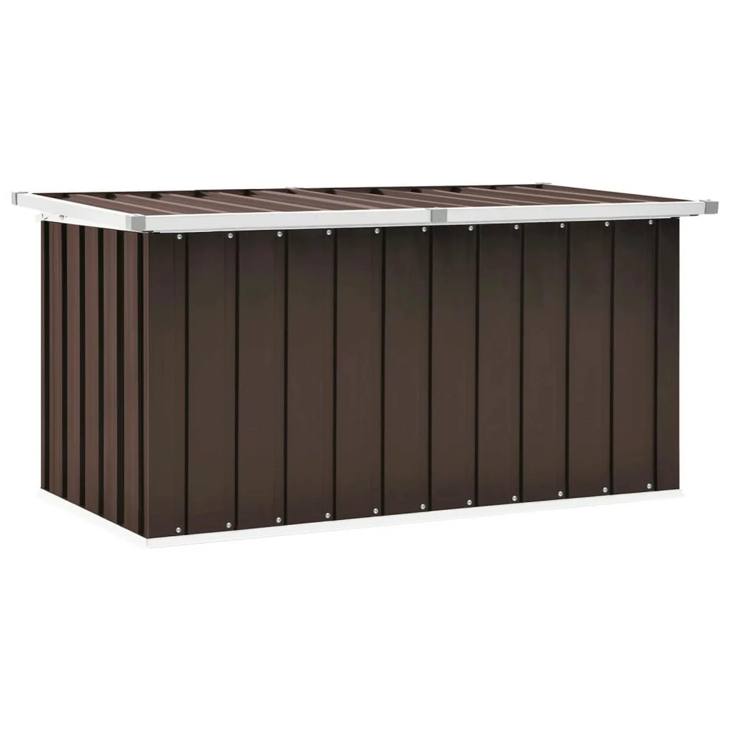 furnicato Gartenbox Braun 129 x 67 x 65 cm günstig online kaufen