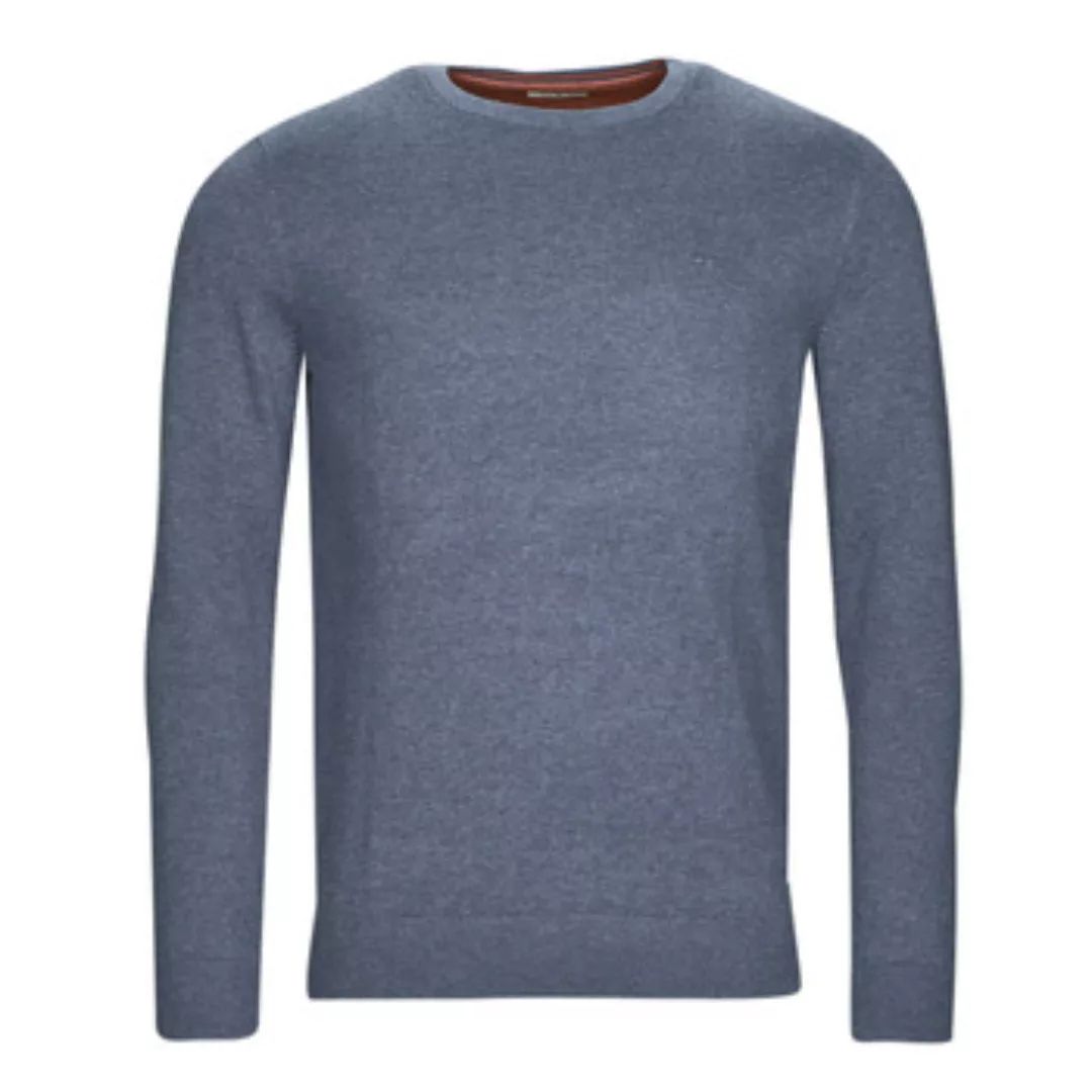 Tom Tailor Herren Rundhals Strickpullover Melange Basic- Regular Fit günstig online kaufen