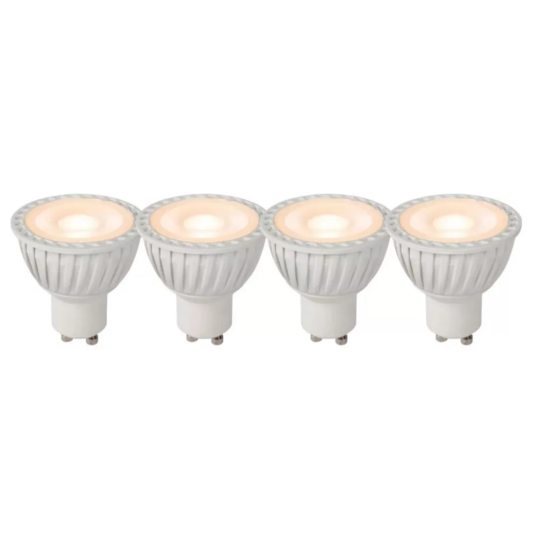 LED Leuchtmittel GU10 Reflektor - PAR16 in Weiß 5W 350lm 2200-2700K 4er-Pac günstig online kaufen