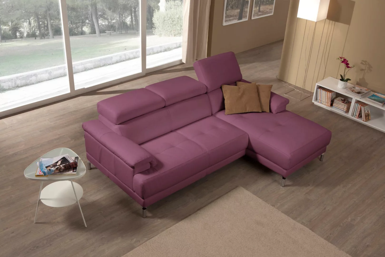 Egoitaliano Ecksofa "Soul, Design und Sitzkomfort auf hohem Niveau, tolle D günstig online kaufen