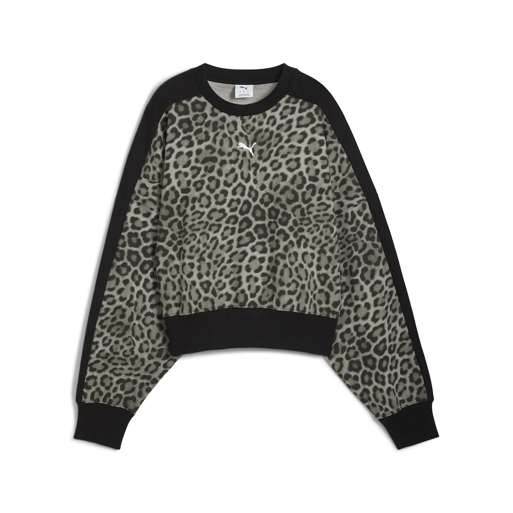 PUMA Sweatshirt "T7 Leo Luxe Oversized Sweatshirt Damen" günstig online kaufen