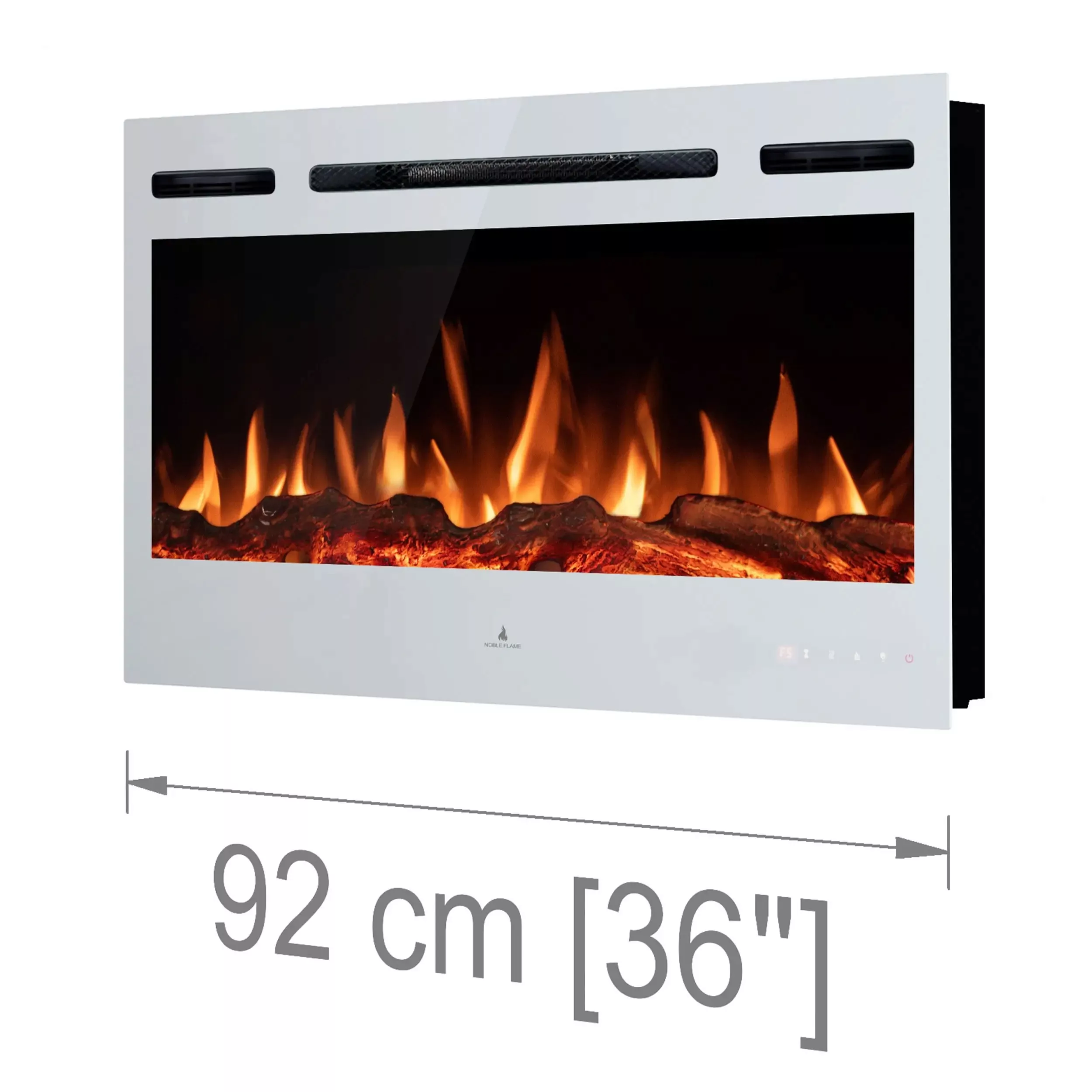 Noble Flame Paris weiß 920 [Elektrokamin Wandeinbau/wandhängend] günstig online kaufen