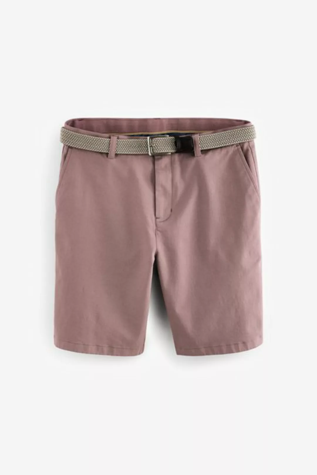 Next Chinoshorts Chino-Shorts mit Gürtel (2-tlg) günstig online kaufen