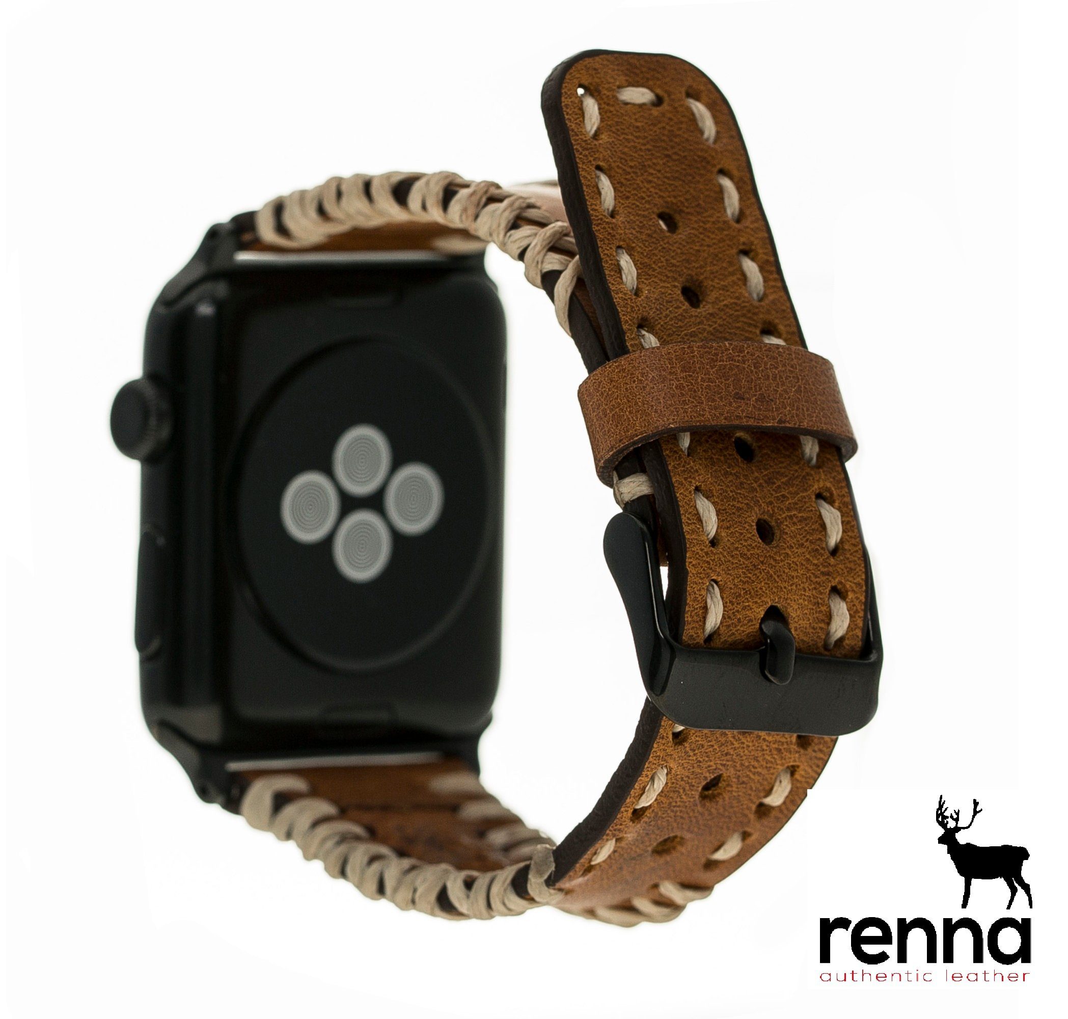 Renna Leather Smartwatch-Armband Apple Watch Band günstig online kaufen