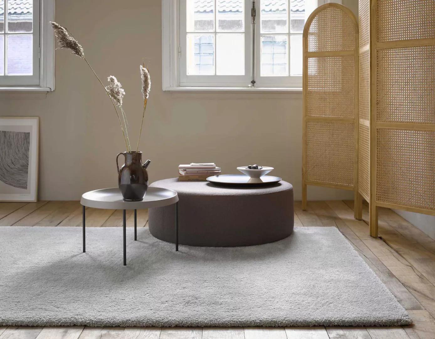 Esprit Hochflor-Teppich »Relaxx«, rechteckig, Wohnzimmer, sehr große Farbau günstig online kaufen