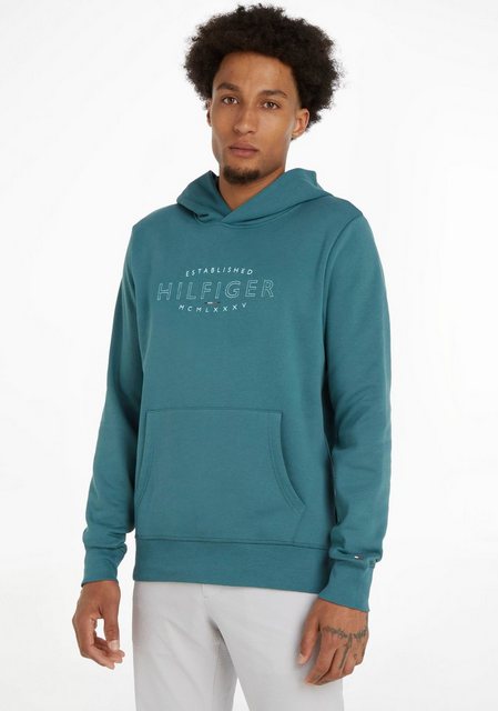 Tommy Hilfiger Kapuzensweatshirt HILFIGER CURVE LOGO HOODY günstig online kaufen