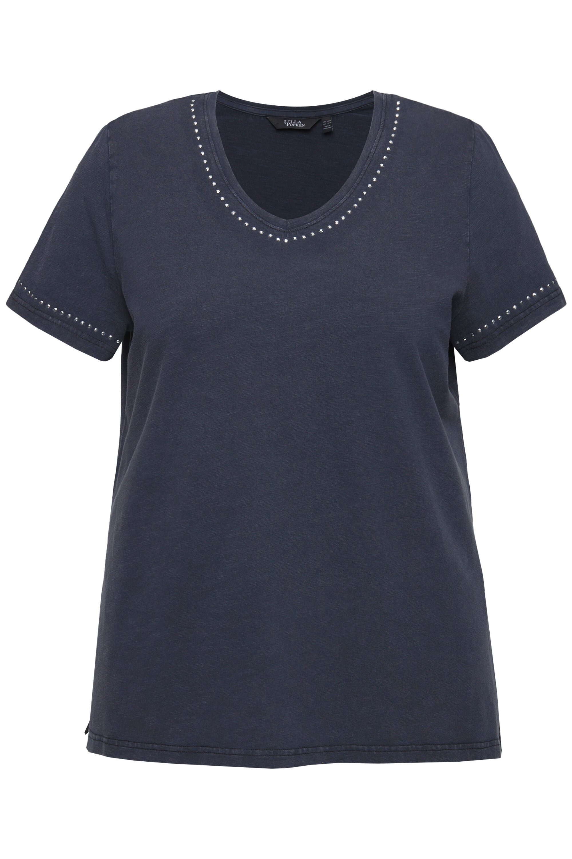 Ulla Popken T-Shirt T-Shirt cold dyed günstig online kaufen