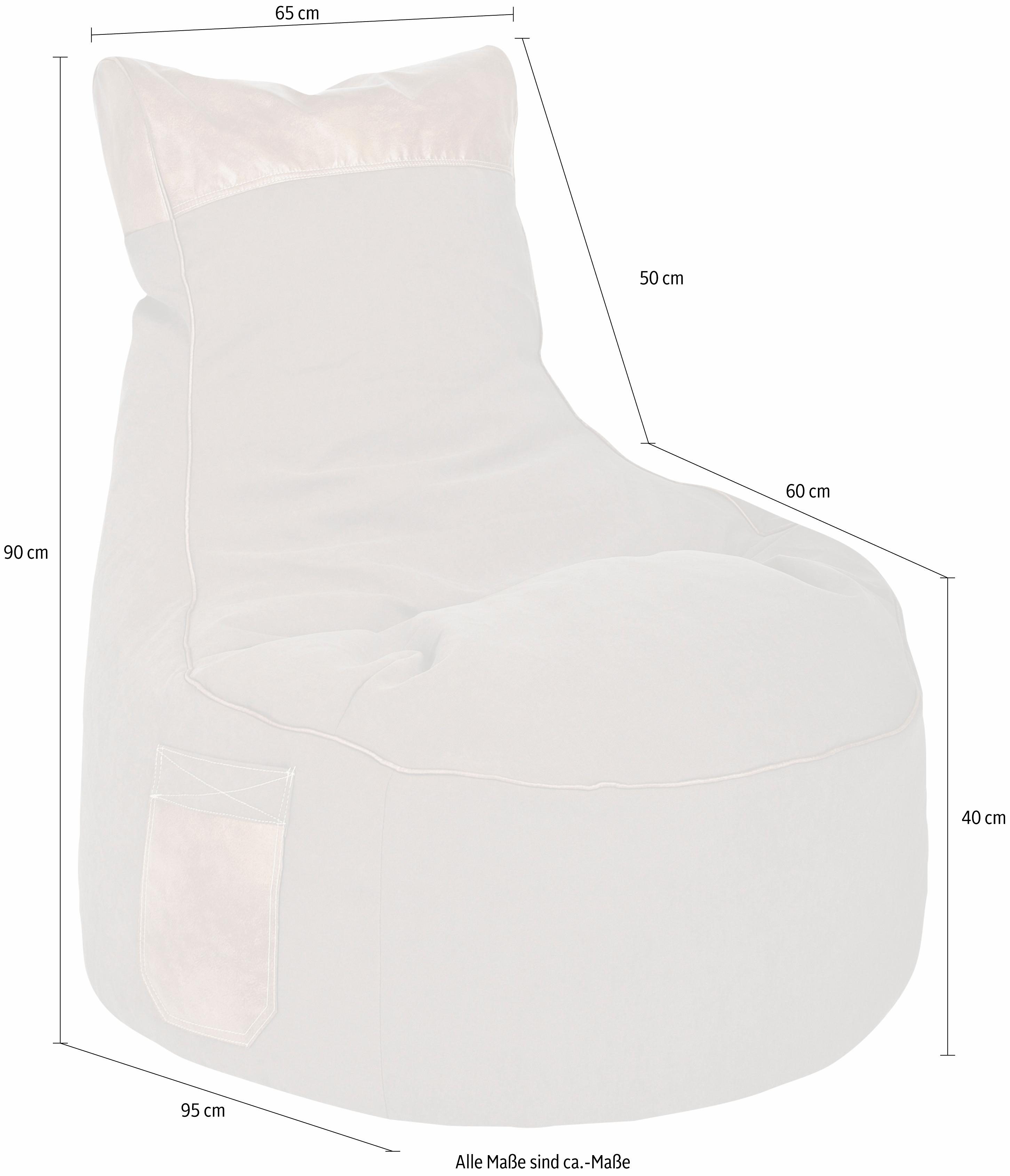 Sitting Point Sitzsack Swing 300 l Jamie Braun günstig online kaufen