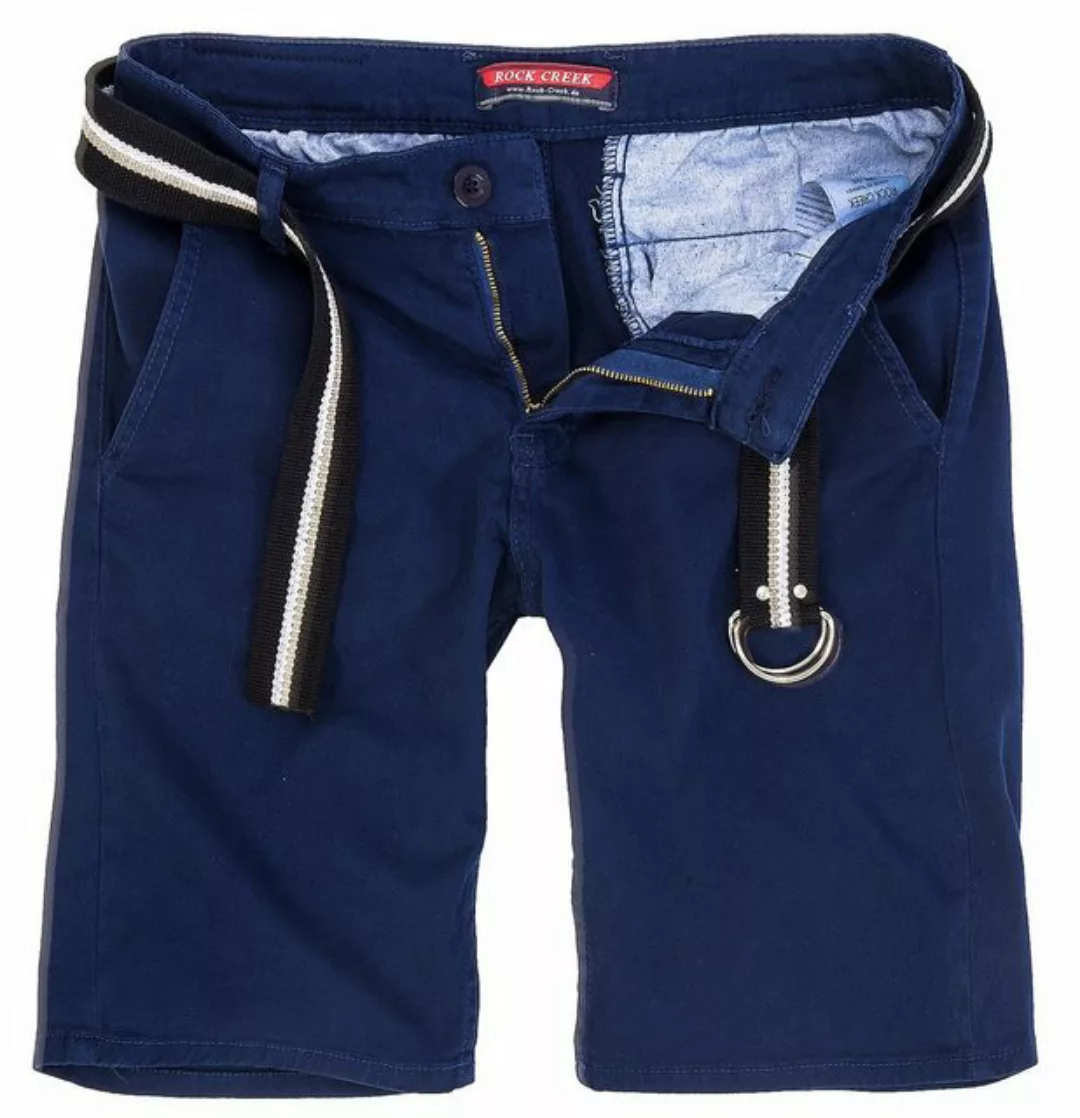 Rock Creek Chinoshorts Herren Chino Shorts mit Gürtel RC-2133 günstig online kaufen