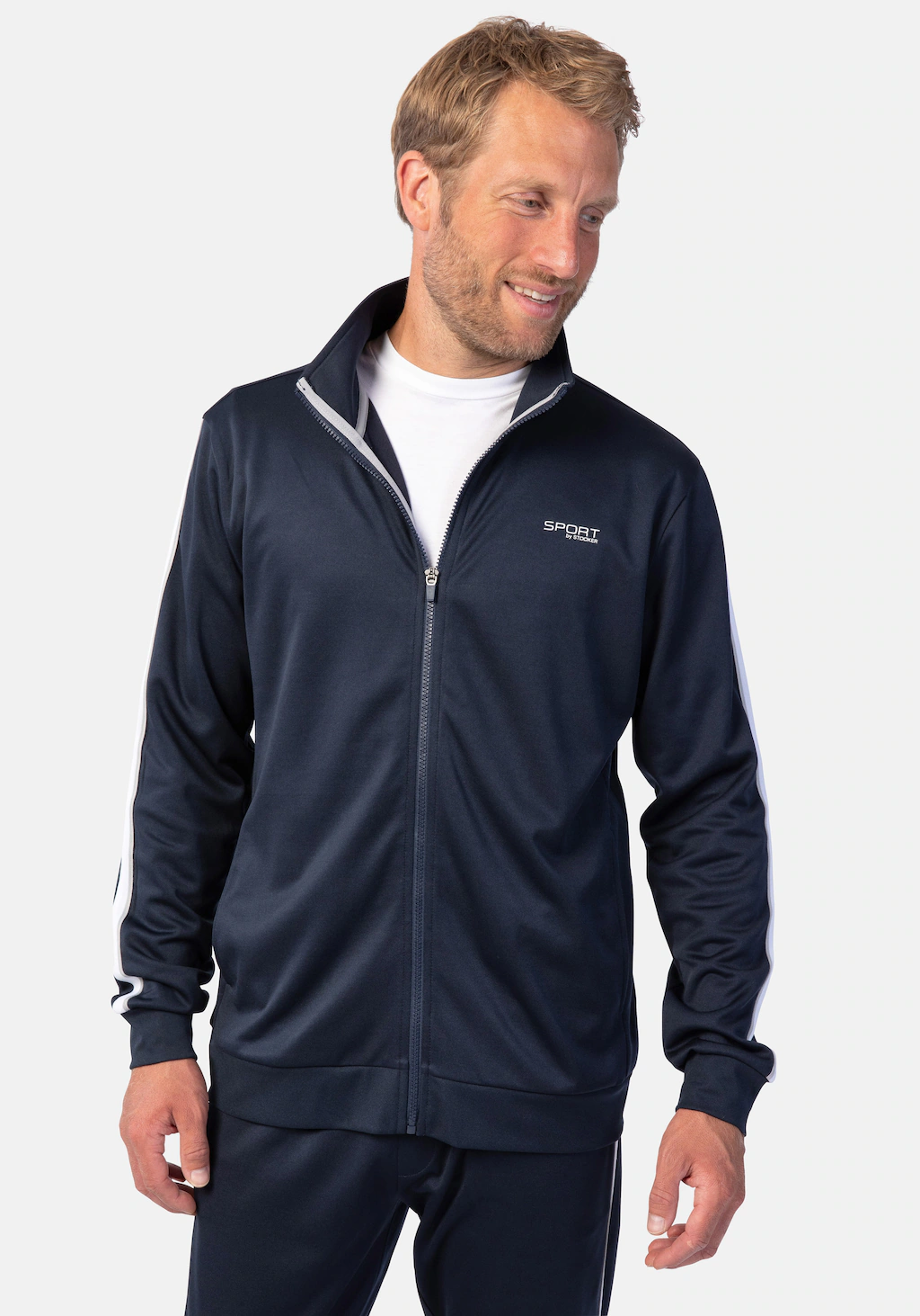 Stooker Men Sweatjacke "Sportjacke Sweatjacke", Sportjacke Regular Fit Spor günstig online kaufen