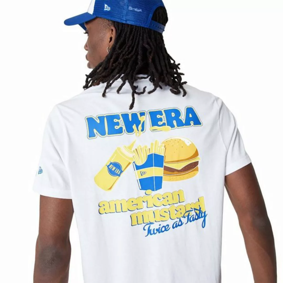 New Era T-Shirt T-Shirt New Era Food Graphic, G S, F white günstig online kaufen