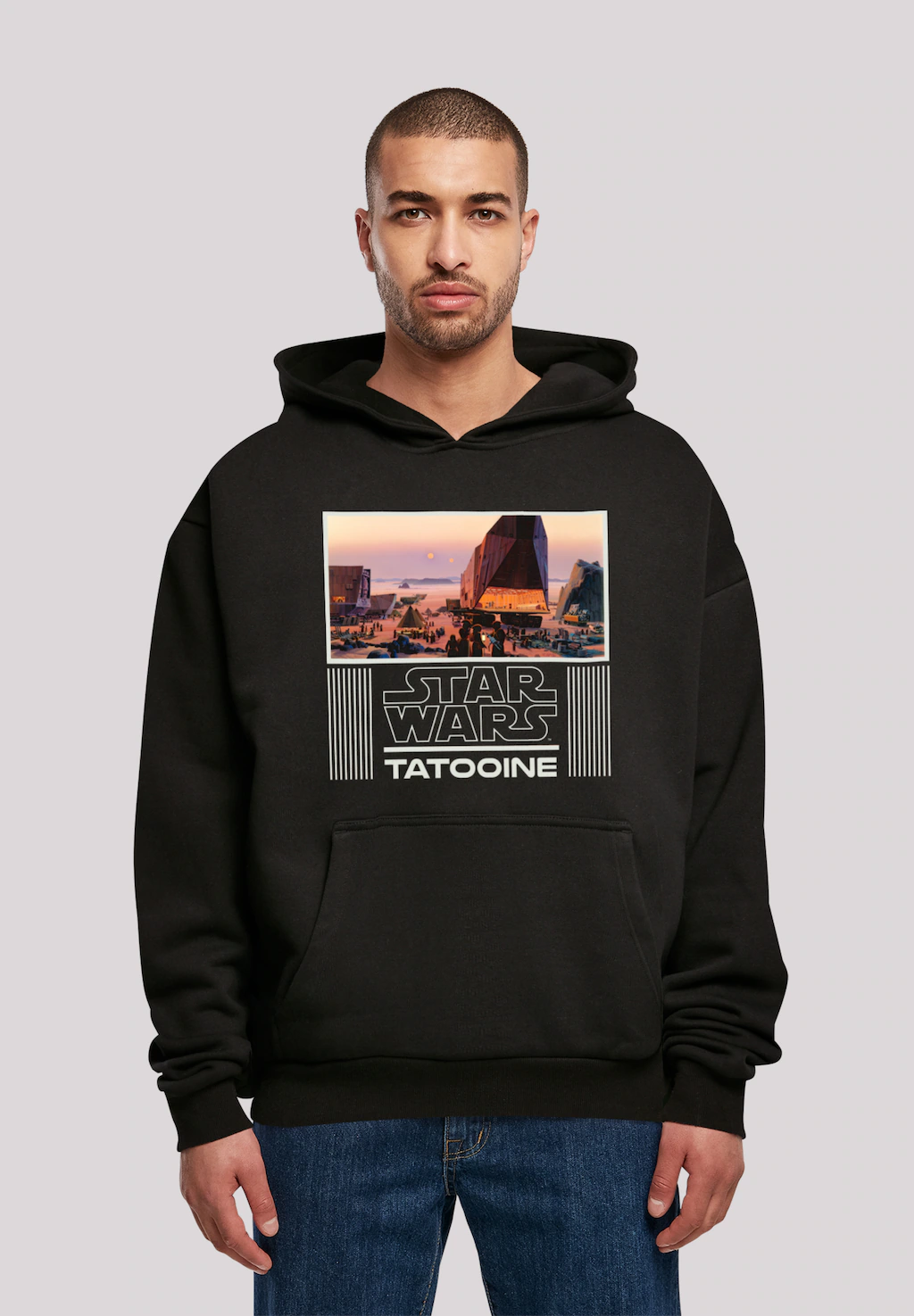 F4NT4STIC Kapuzenpullover "Star Wars Tatooine Panorma", Premium Qualität, S günstig online kaufen