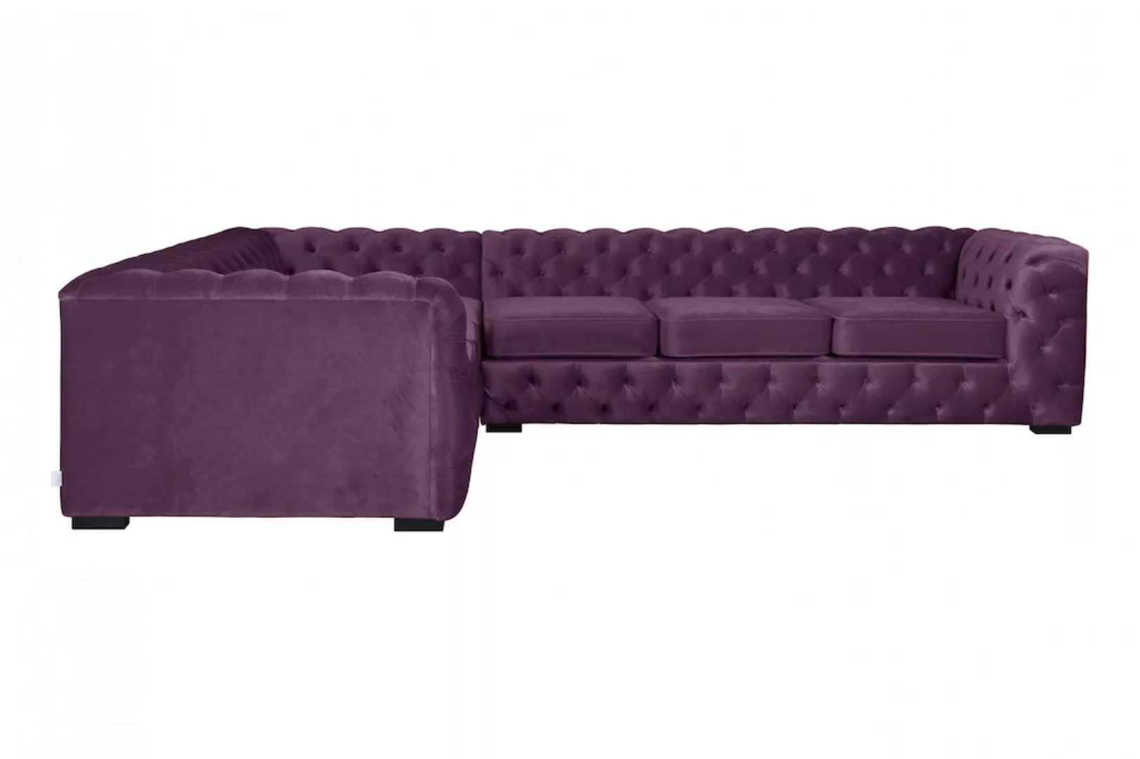 Home affaire Chesterfield-Sofa »KALINA L-Form«, hochwertig Chesterfield-Aus günstig online kaufen
