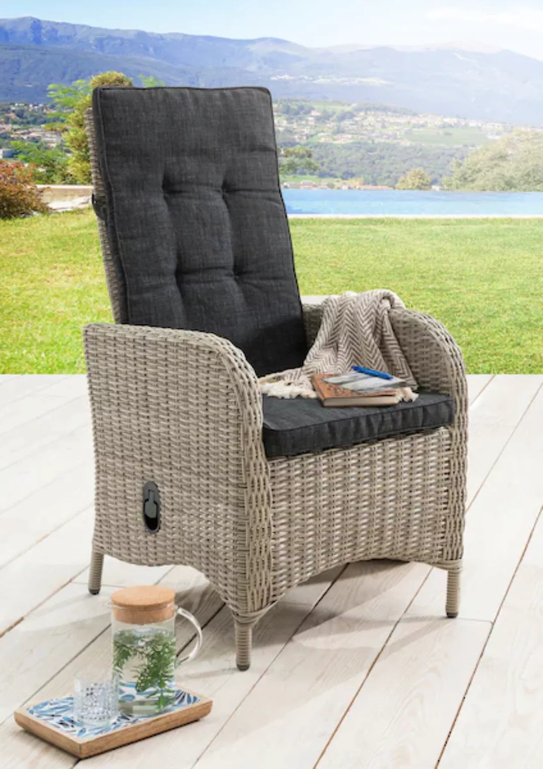 Destiny Gartensessel PALMA (Set, 2-St), Aluminium, günstig online kaufen