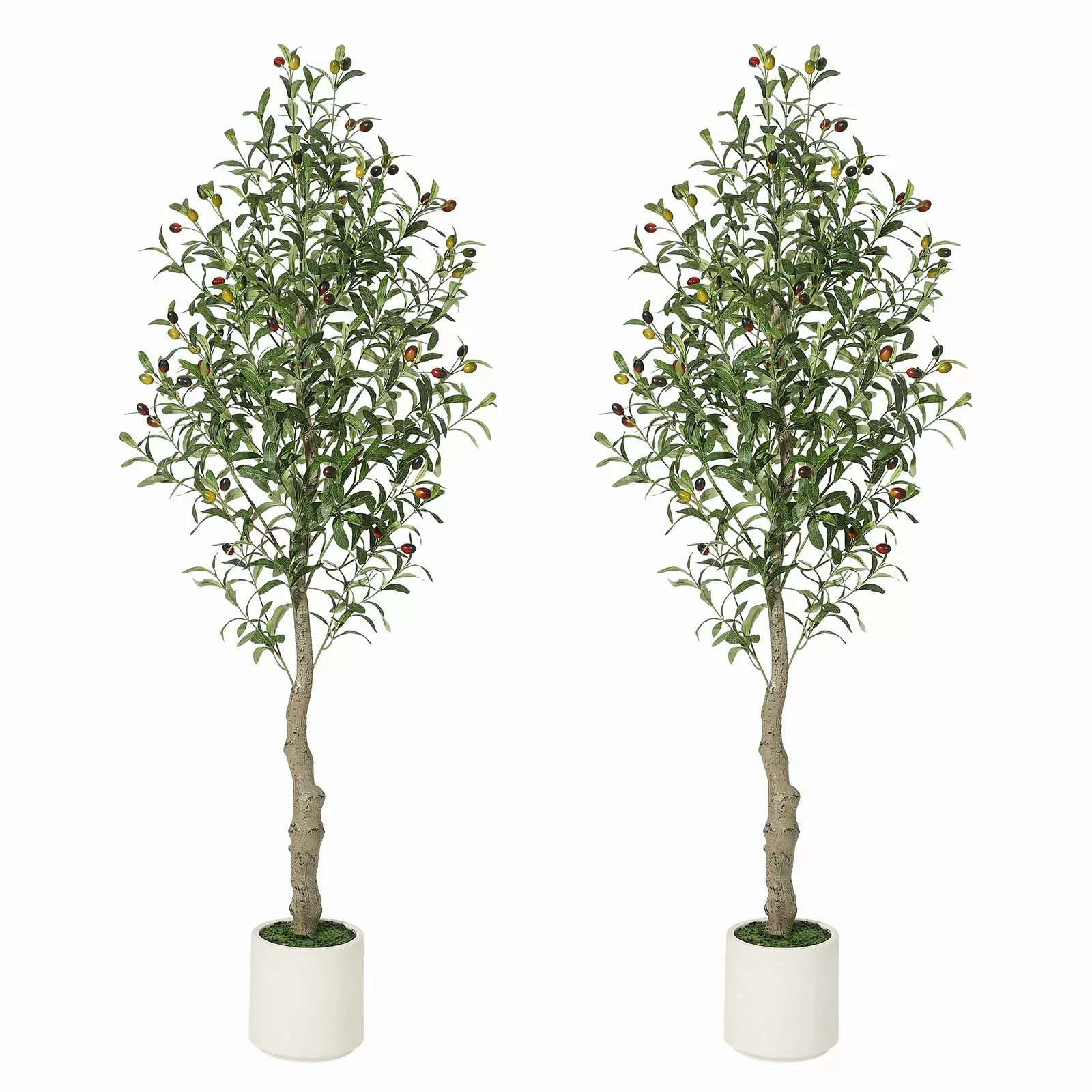 Kunstbaum Künstliche Olivenbäume für den Innenbereich,1.5/1.8 günstig online kaufen