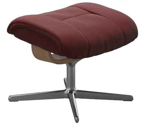 Stressless Fußhocker "Mayfair", mit Cross Base, Größe S, M & L, Holzakzent günstig online kaufen