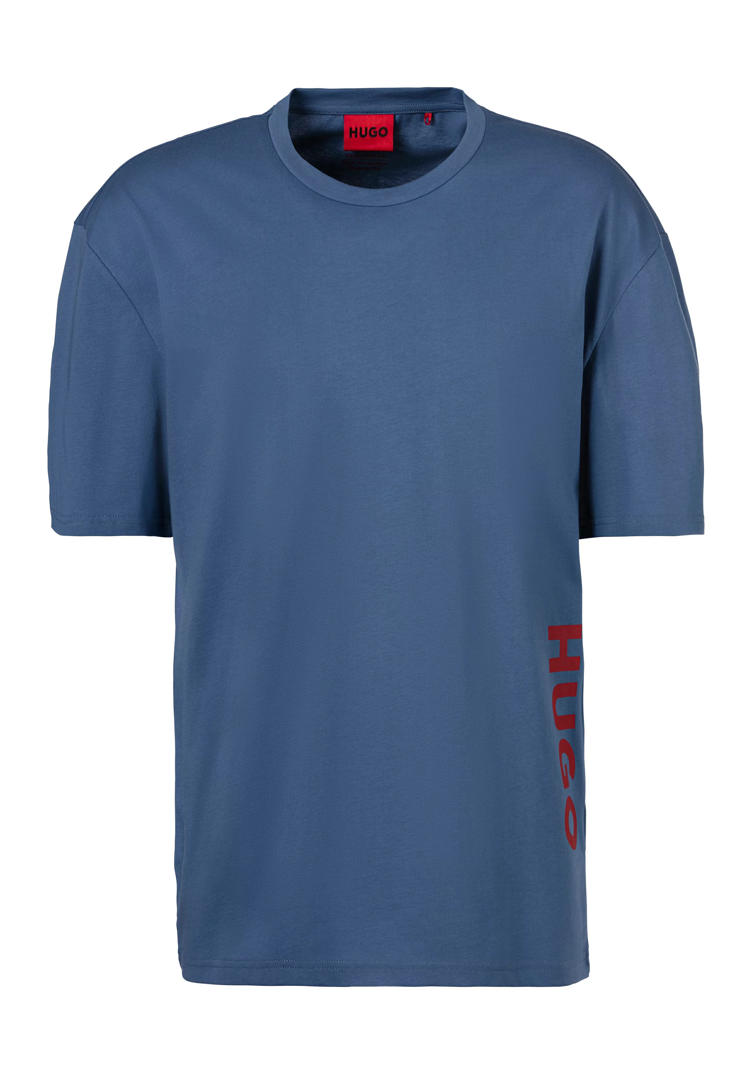 HUGO T-Shirt T-SHIRT RN RELAXED mit seitlichem Logoschriftzug günstig online kaufen