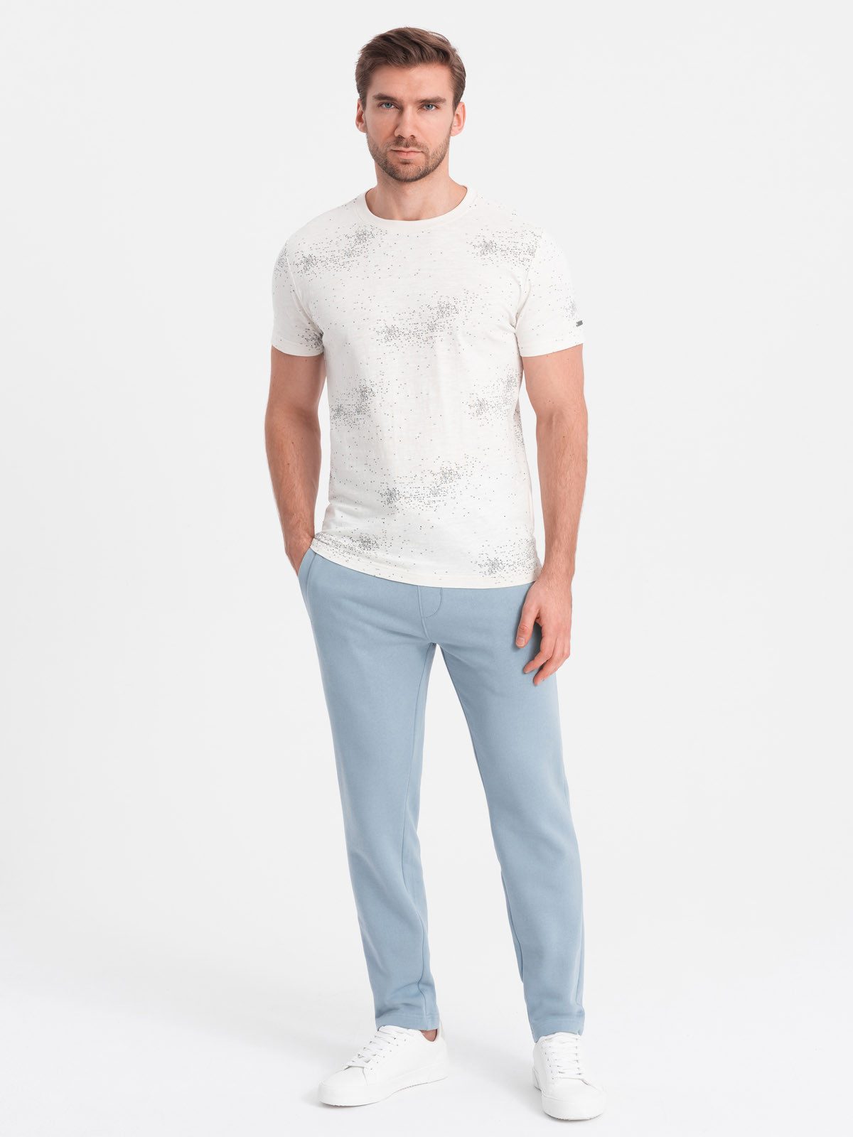 OMBRE Sweathose Herren Sweathose mit geradem günstig online kaufen
