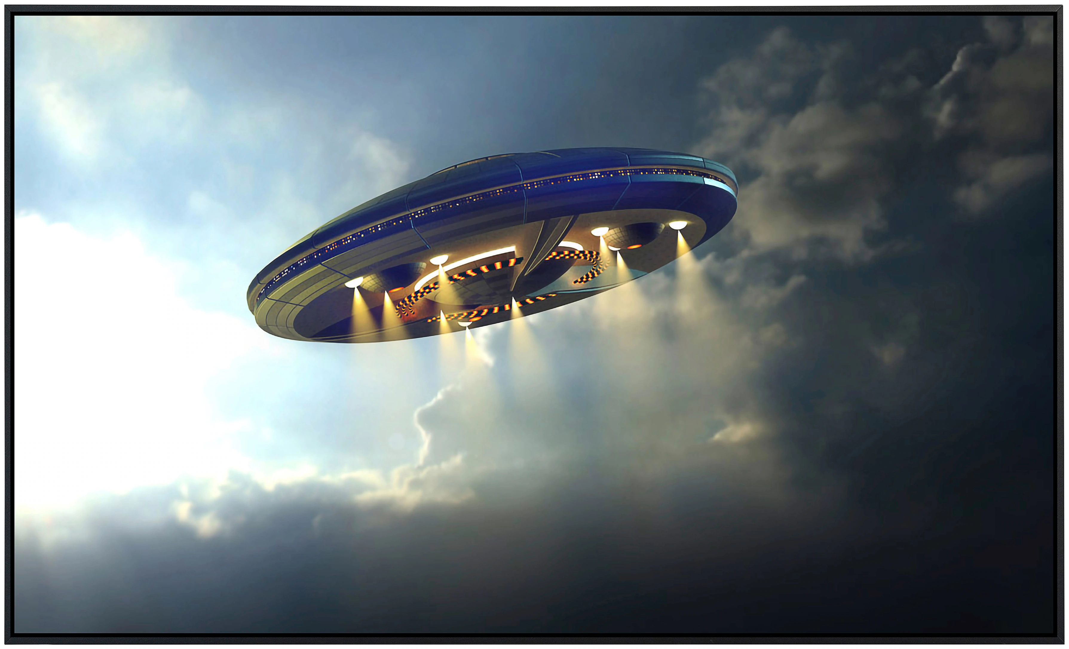 Papermoon Infrarotheizung »Außerirdisches UFO«, sehr angenehme Strahlungswä günstig online kaufen