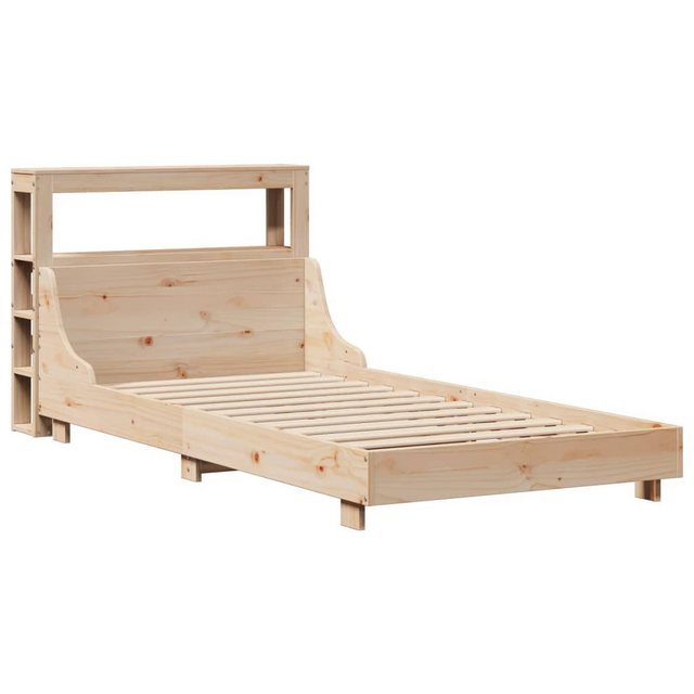 vidaXL Bett, Massivholzbett ohne Matratze 75x190 cm Kiefernholz günstig online kaufen