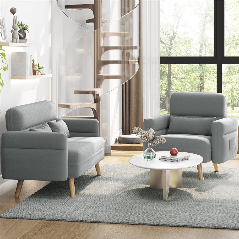 Yaheetech Sofa Kleines Polstersofa, Einzelsofa mit günstig online kaufen