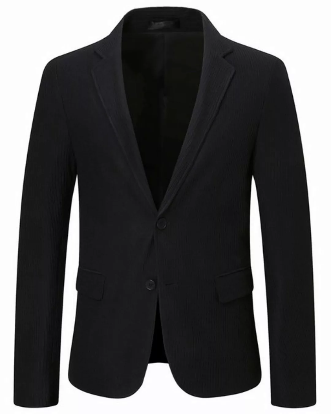 Allthemen Sakko Herren Sportlicher Sakko Stretch Streifen Blazer für Freize günstig online kaufen