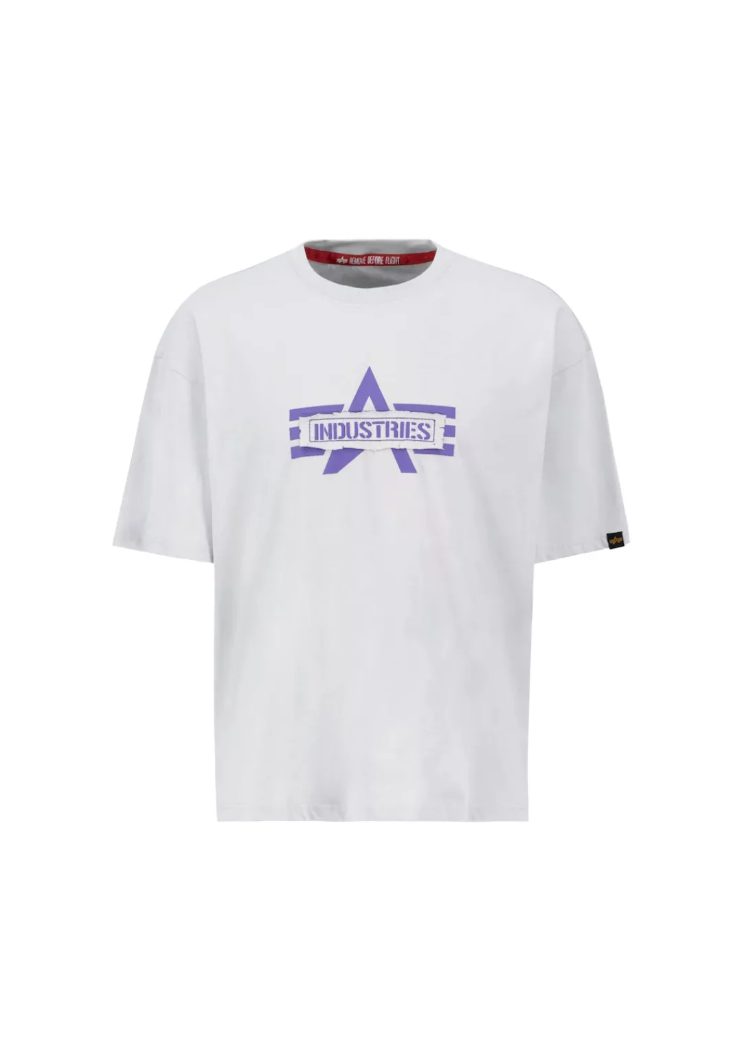 Alpha Industries T-Shirt "Alpha Industries Men - T-Shirts Logo Edge T" günstig online kaufen