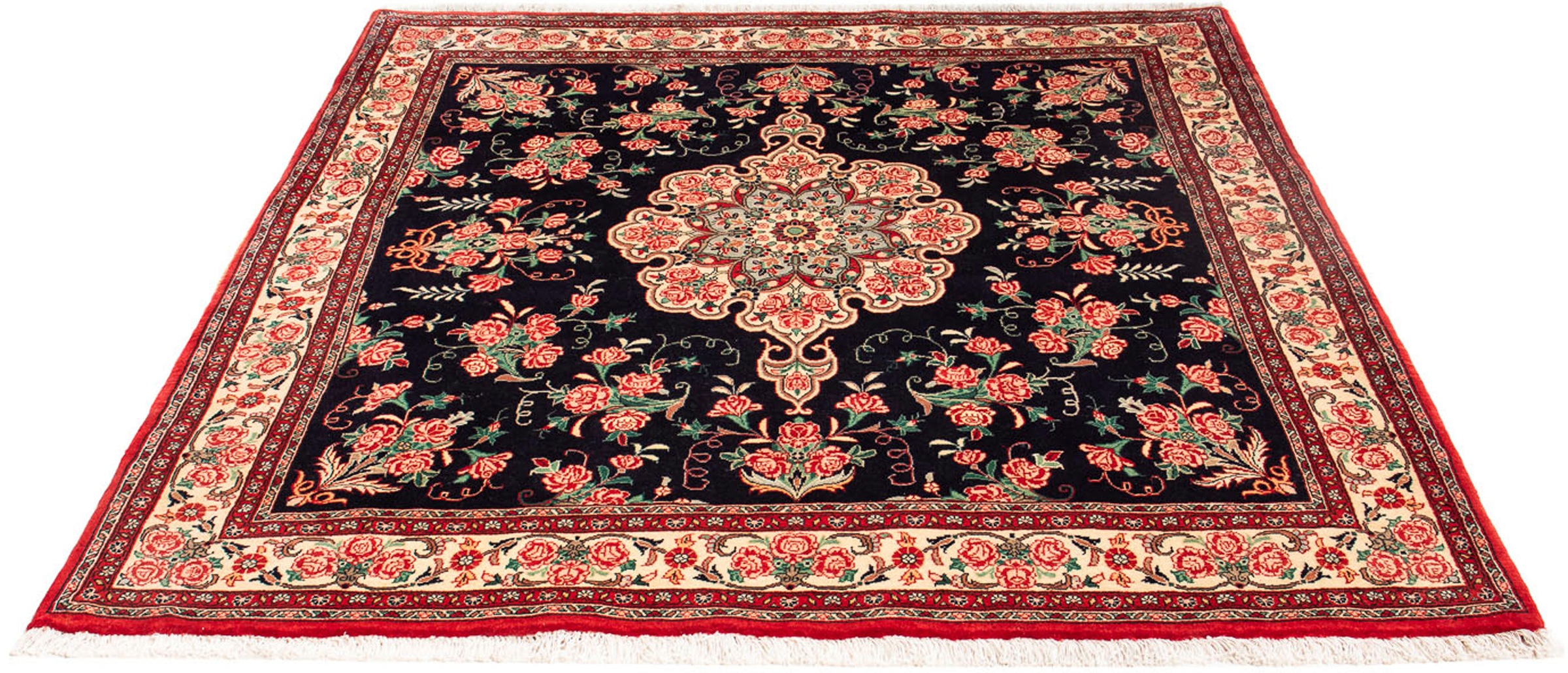 morgenland Orientteppich »Perser - Bidjar - 161 x 148 cm - rot«, quadratisc günstig online kaufen