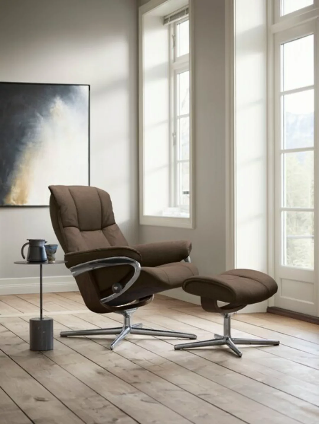 Stressless® Relaxsessel »Mayfair«, mit Cross Base, Größe S, M & L, Holzakze günstig online kaufen