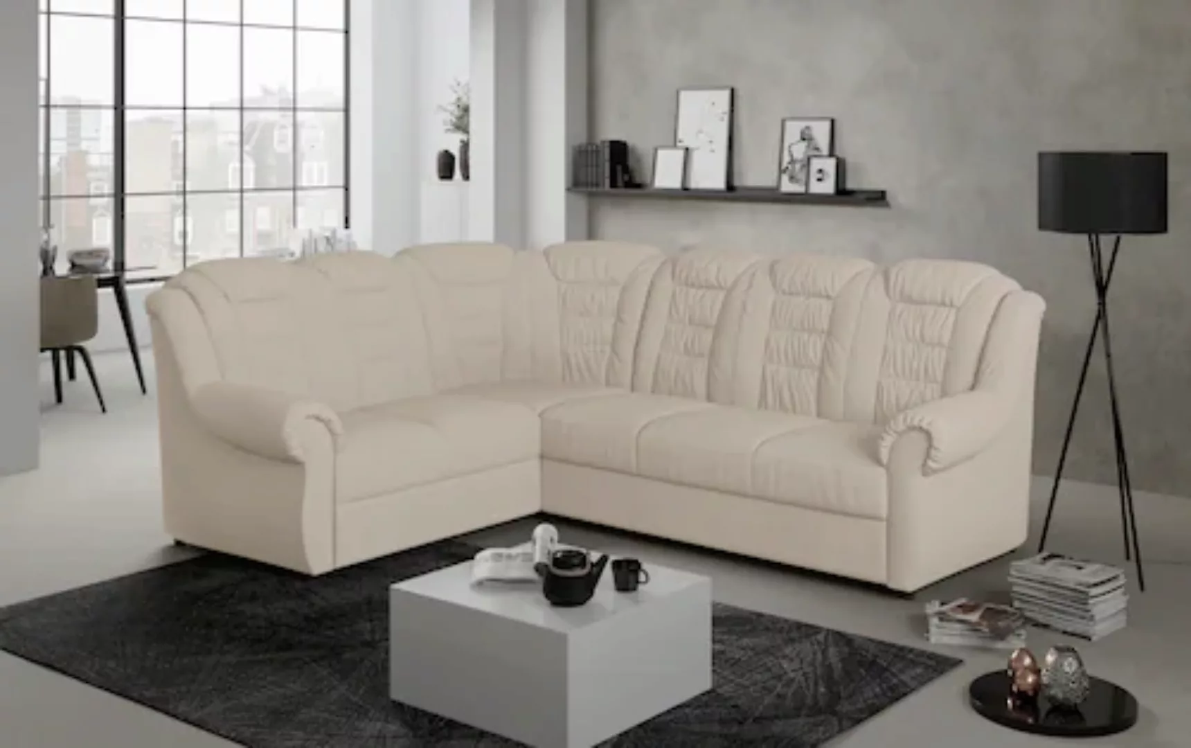 Home affaire Ecksofa "Boston L-Form" günstig online kaufen