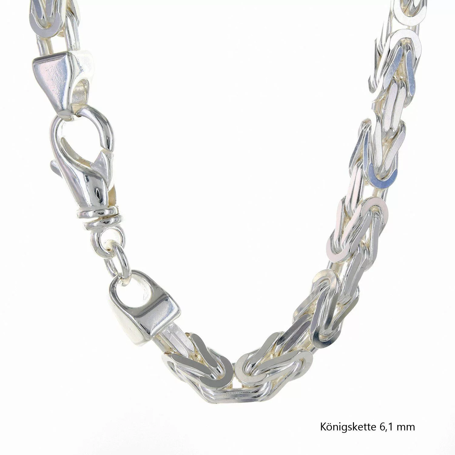 HOPLO Königskette Silberkette Königskette Länge 21cm günstig online kaufen