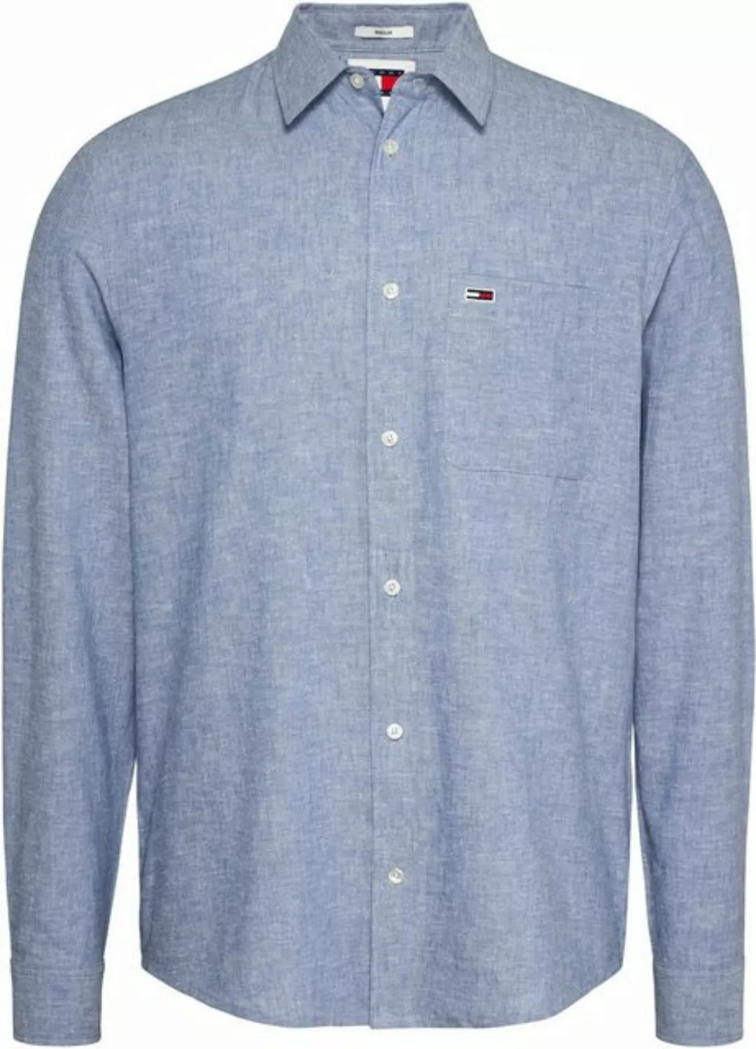 Tommy Jeans Langarmhemd TJM REG LINEN BLEND SHIRT günstig online kaufen