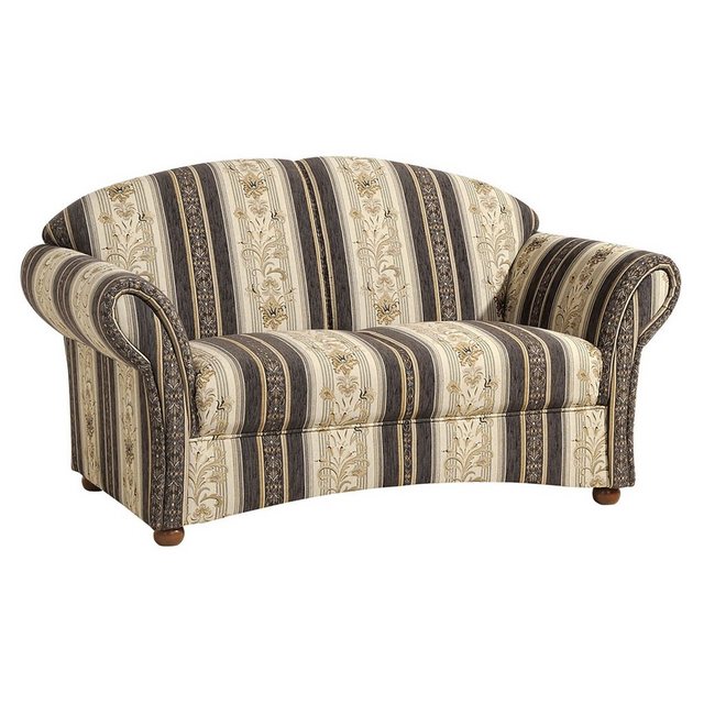 58 aufm Kessel Sofa Sofa 2-Sitzer Kama Bezug Chenille Buche nussbaum, Sparp günstig online kaufen