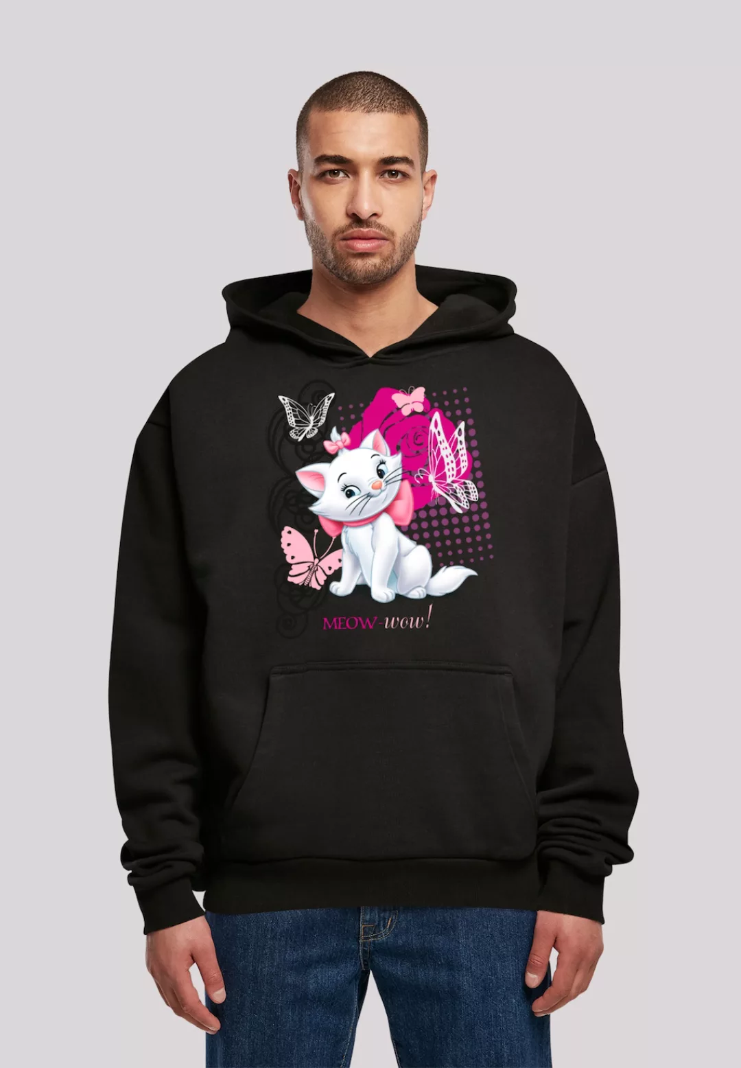 F4NT4STIC Kapuzenpullover "Aristocats Marie Meow Schmetterling", Premium Qu günstig online kaufen