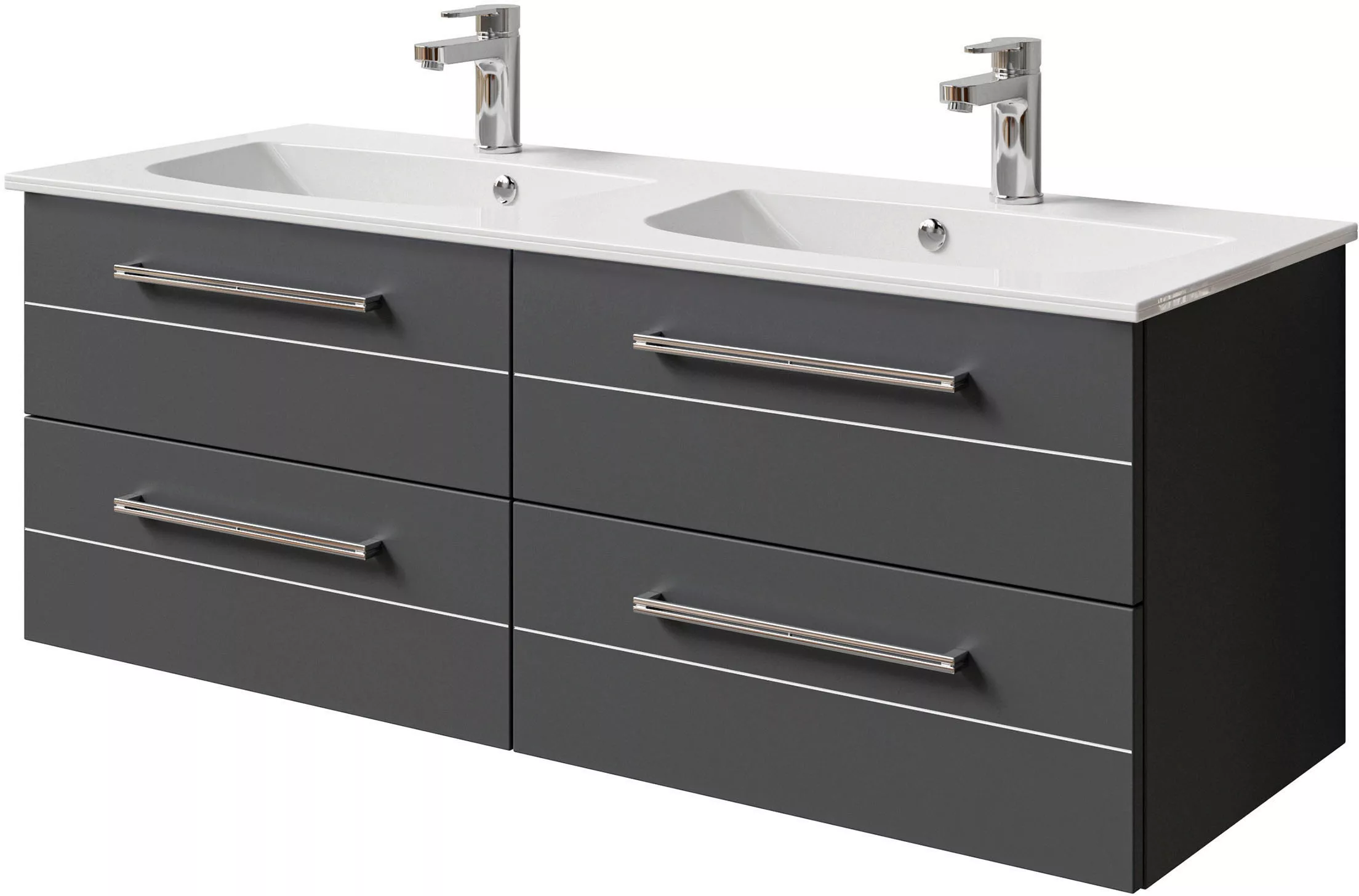 Saphir Waschtisch »Serie 6025 Mineralmarmor-Waschtisch mit Unterschrank, 13 günstig online kaufen