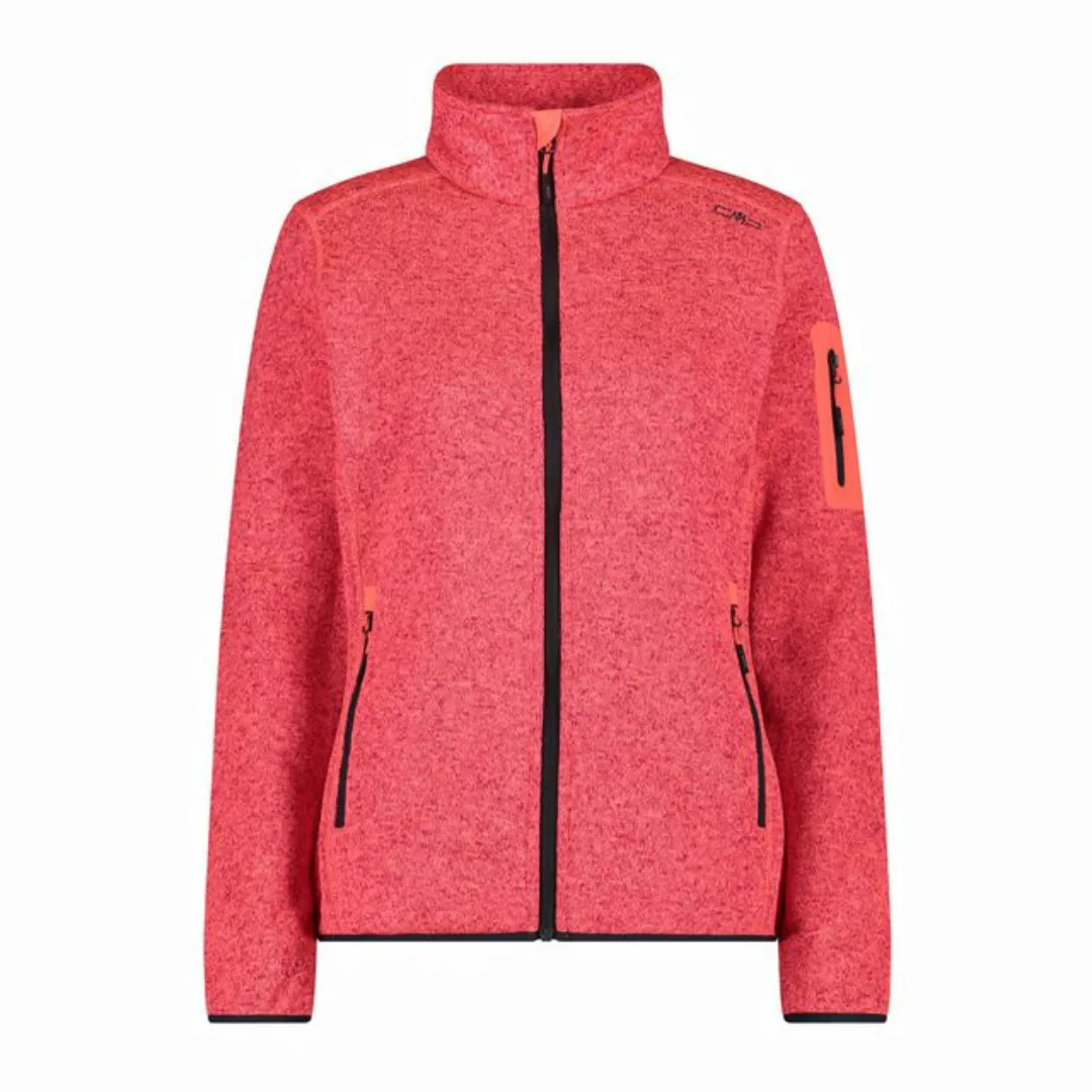 CMP Fleecejacke CMP Damen Jacke Knitted Melange Fleece Jacket 3H14746 günstig online kaufen