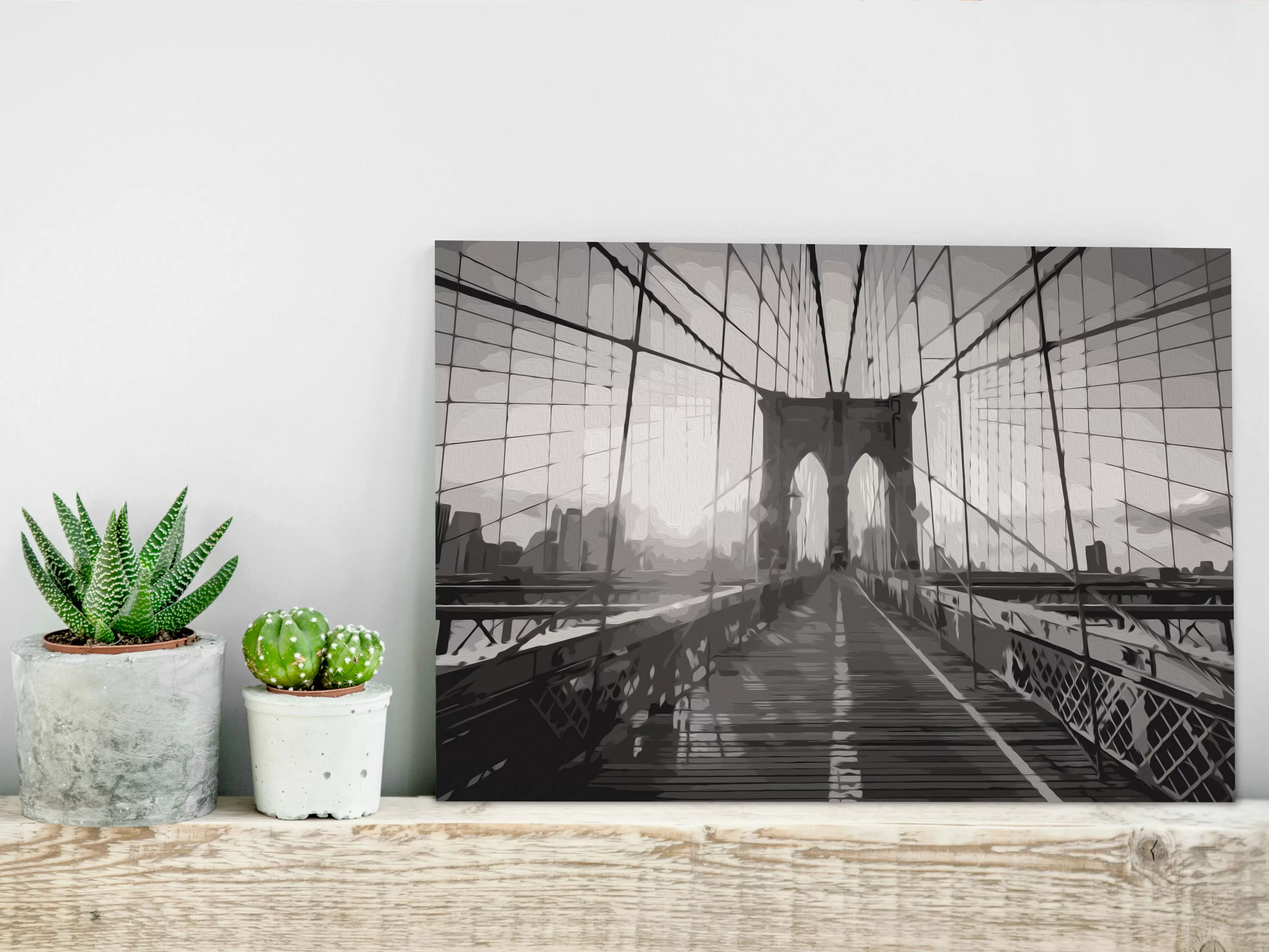 Malen Nach Zahlen - New York Bridge günstig online kaufen