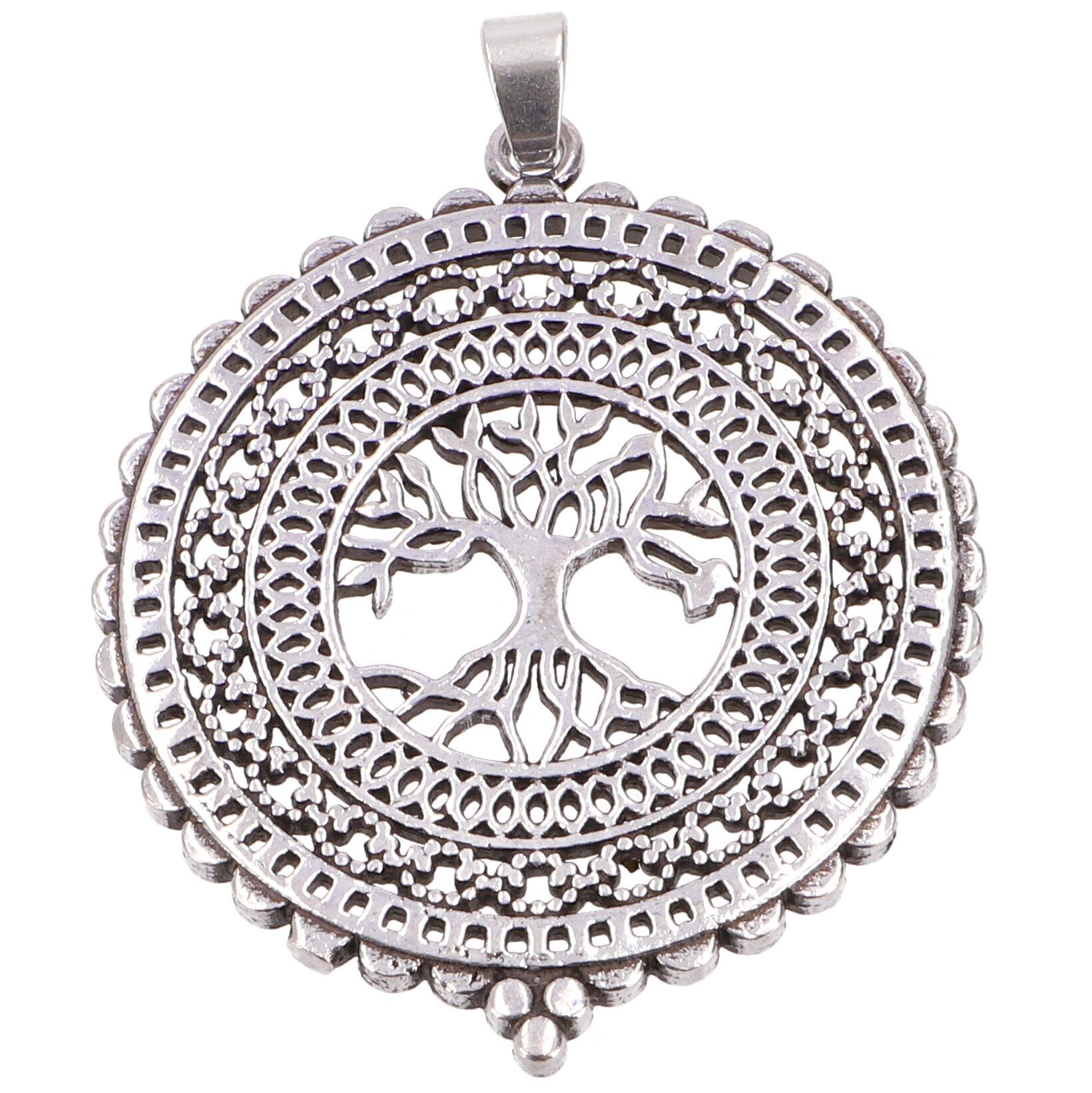 Guru-Shop Kettenanhänger Ethno Amulett mit Tree günstig online kaufen