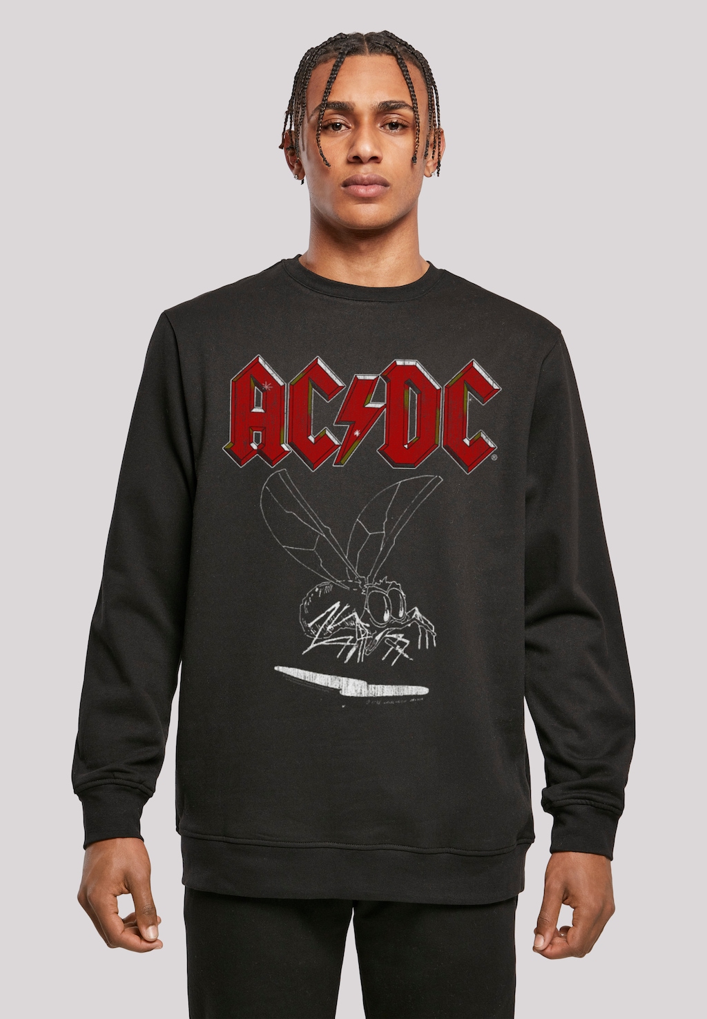 F4NT4STIC Sweatshirt "ACDC Rock Musik Band Fly On The Wall 1985", Print günstig online kaufen