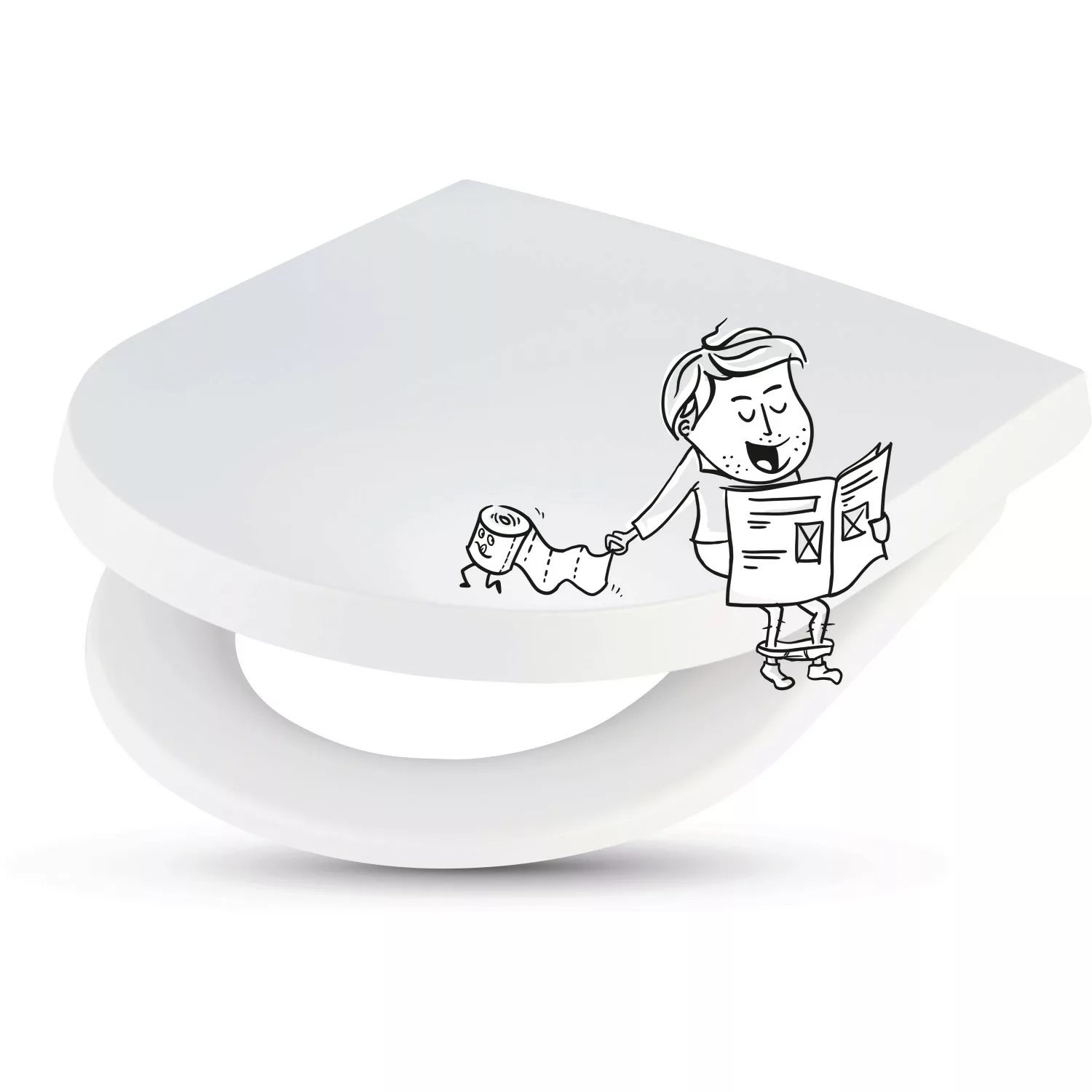 baliv WC-Sitz Gada II mit Absenkautomatik Duroplast Weiß günstig online kaufen