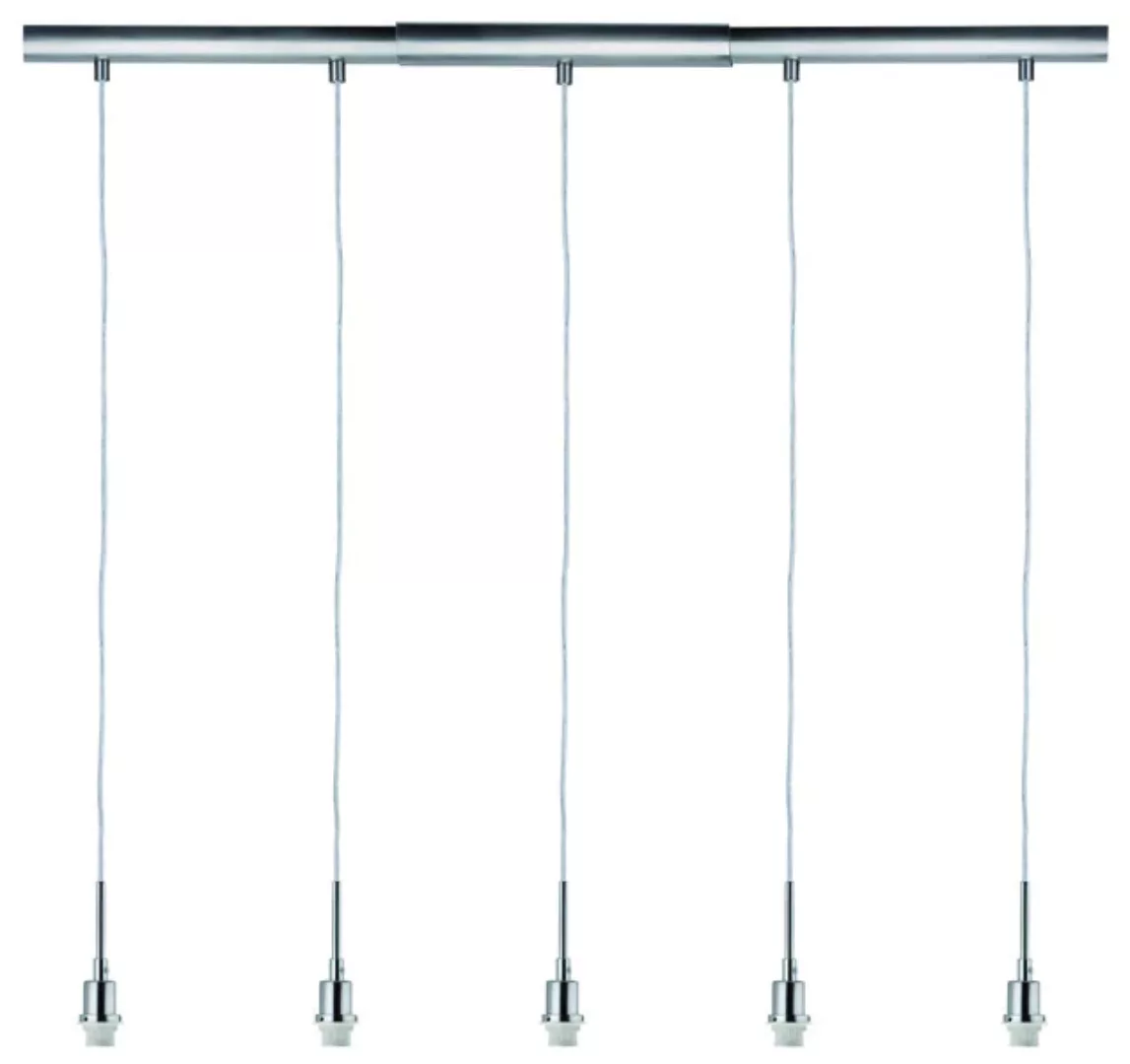 Pendelleuchte Living 2 Easy Midi Basic Breite 103 cm metallisch 5-flammig r günstig online kaufen