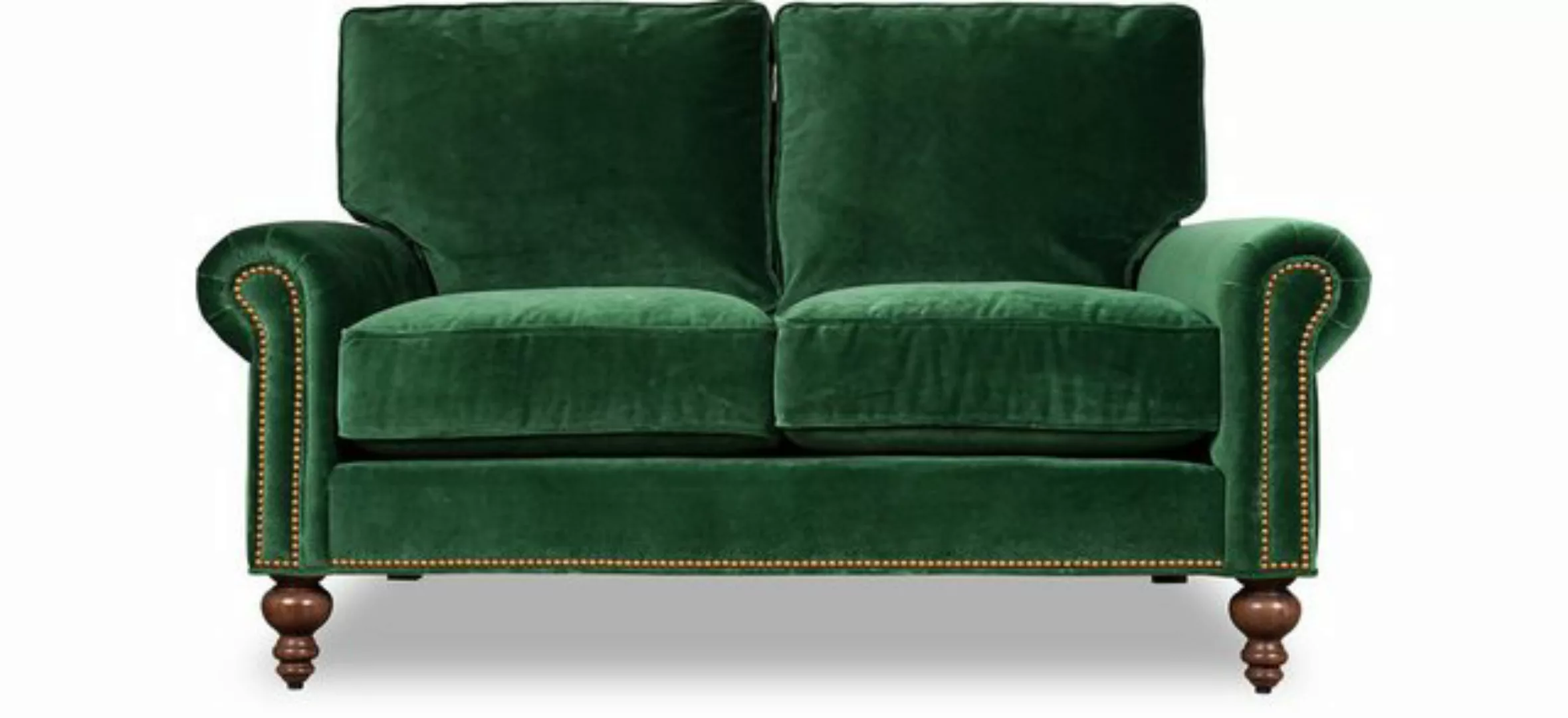 Xlmoebel Sofa Neues Chesterfield Zweisitzer Polster Sofa aus Stoff in, Herg günstig online kaufen