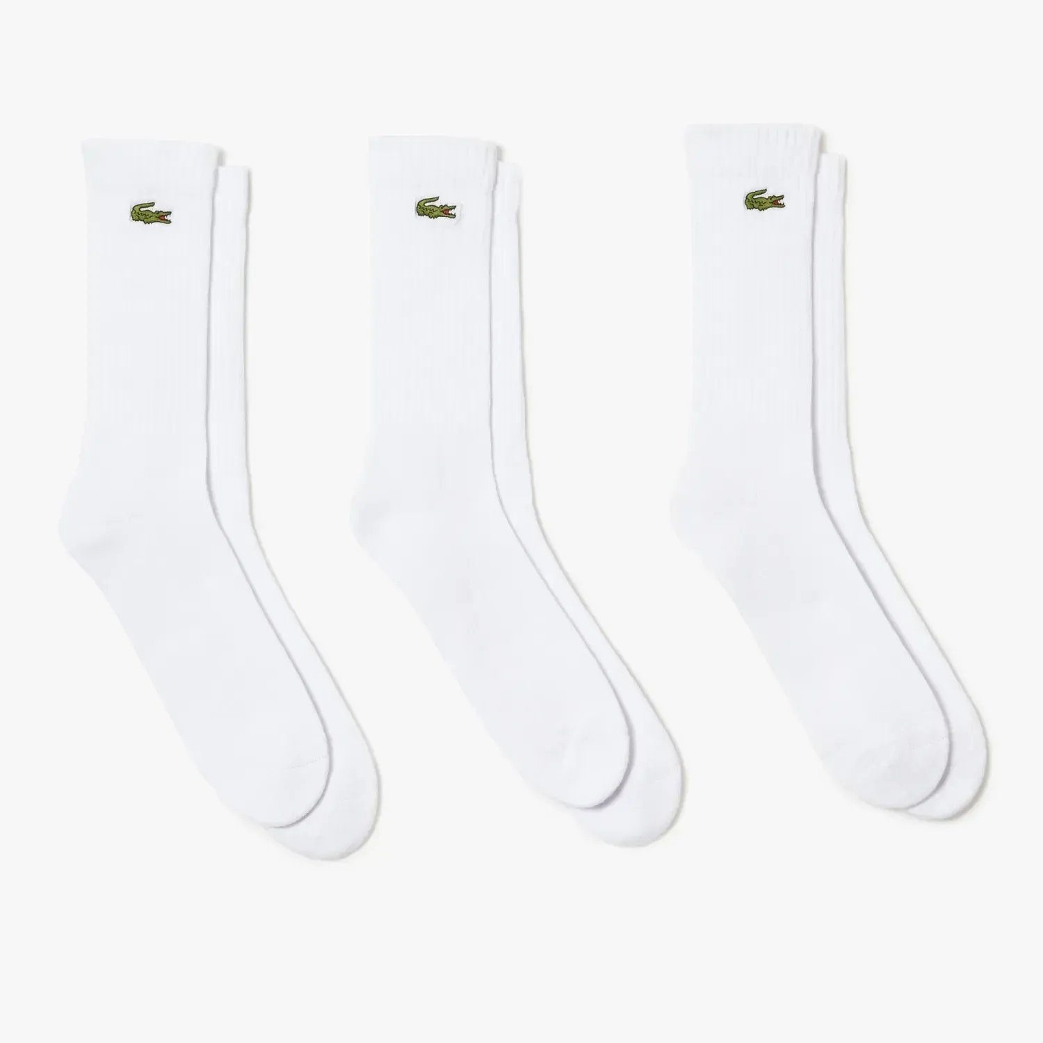 Lacoste 3-er Set Socken Weiß günstig online kaufen