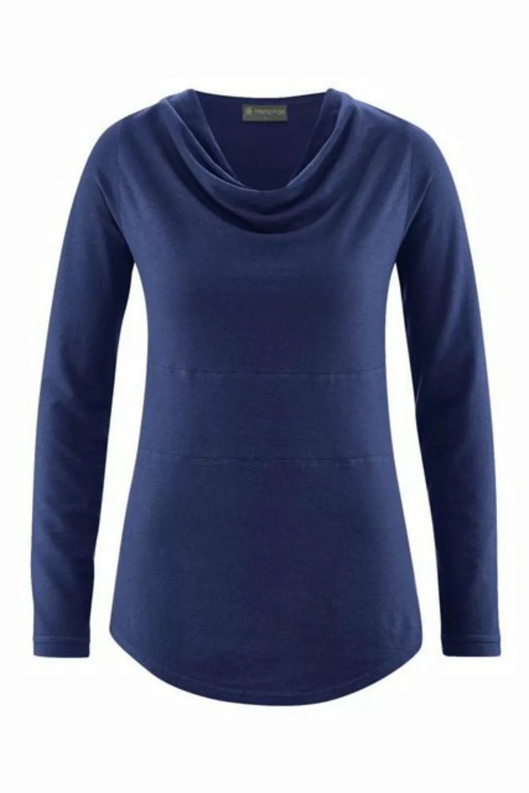HempAge Langarmshirt HempAge Damen Langarm-Shirt Rhianna Hanf/Bio-Baumwolle günstig online kaufen